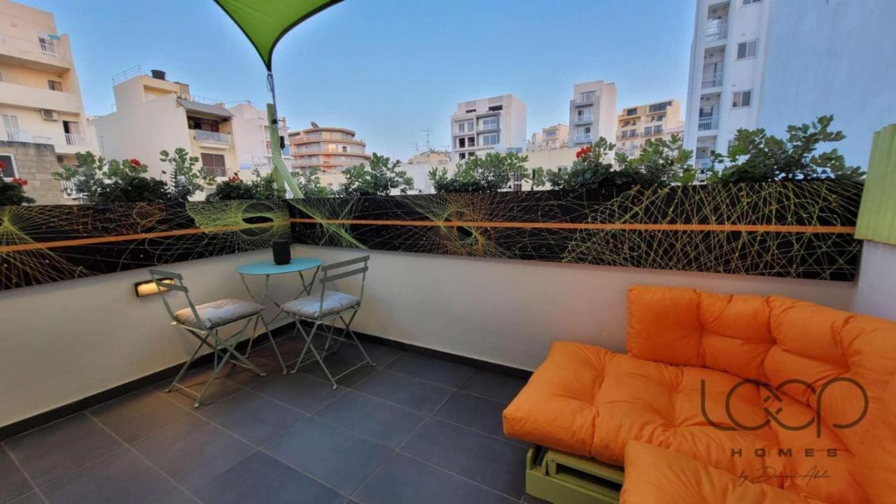 Modern - 50 M From Sea - Free Wi-Fi - Super Cool - Terrace - Fully Air-Conditioned 圣保罗湾城 外观 照片